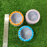 Random Dotted Candle Tin