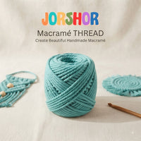 Macramé Thread– 200g ( Ocean Green Colour )