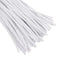 Pipe Cleaners for Crafts White Color Pack of 100 jg