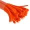 Pipe Cleaners for Crafts Light Orange Color Pack of 100 JG