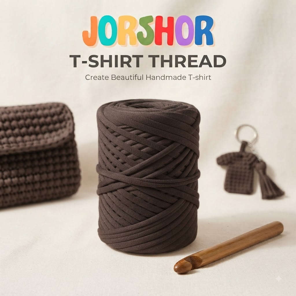 T-Shirt Thread– 200g ( Brown Colour )