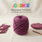 Macramé Thread– 200g ( Purple Colour )