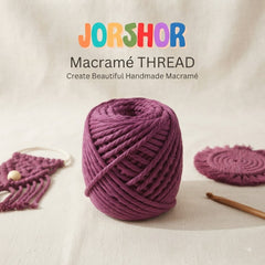 Macramé Thread– 200g ( Purple Colour )