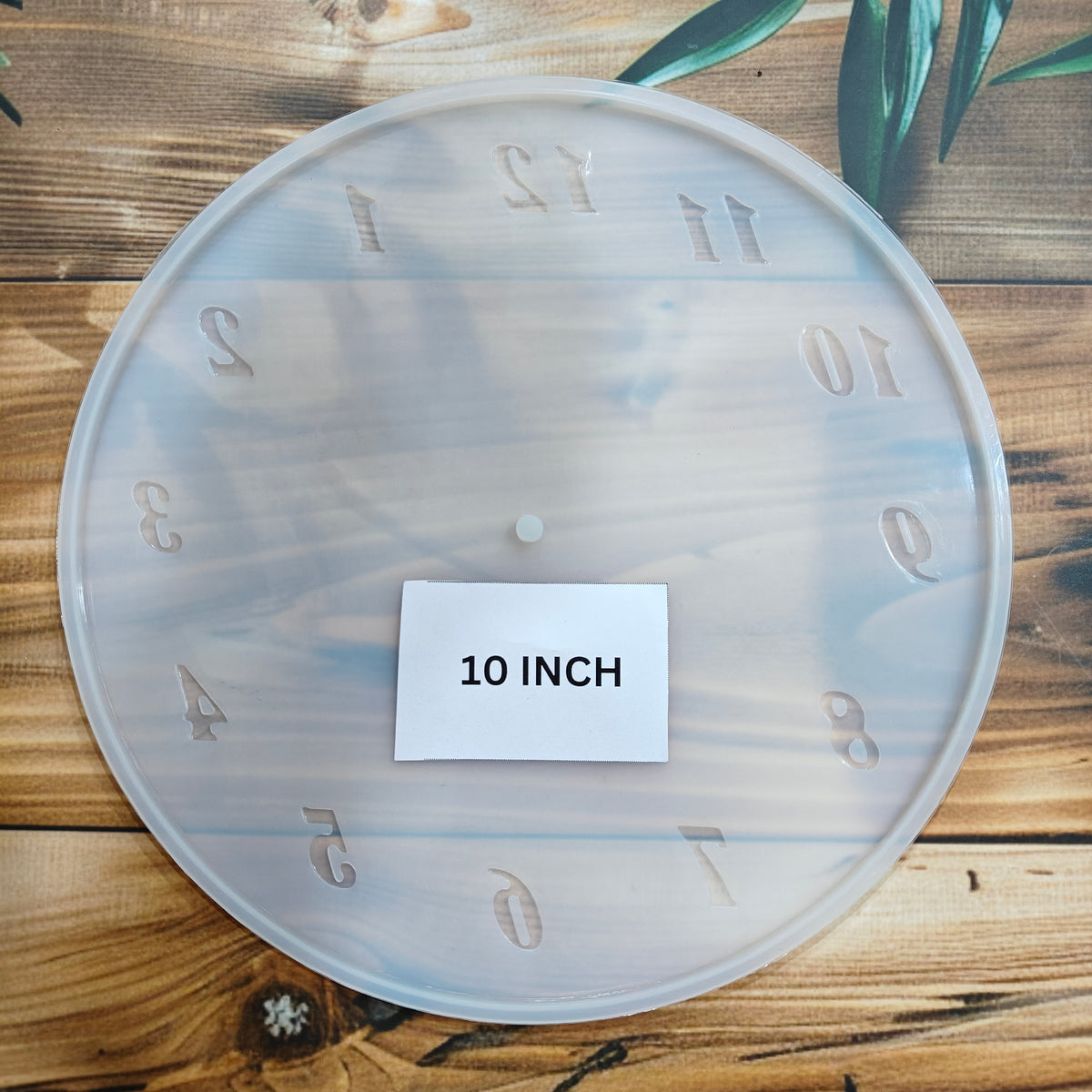 10 INCH CLOCK MOULD WITH NUMBERS