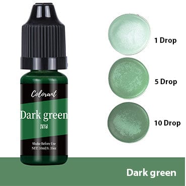 Dark Green Candle Liquid Color