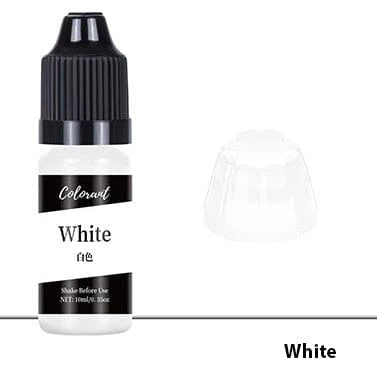 White Candle Liquid Color