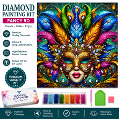 Diamond Painting Kit Fancy (25x25 cm)