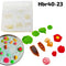 11 cavity boat lotus pond mould