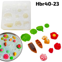 11 cavity boat lotus pond mould