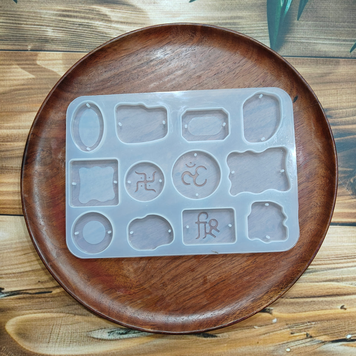 12 CAVITY SWASTIK RAKHI MIX RAKHI MOULD (B)