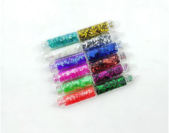 12 In 1 Color Big Particle Glitters
