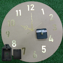 14 inch clock set with Numbers