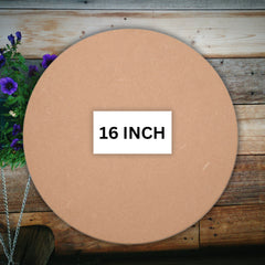 16 INCH MDF CLOCK BASE