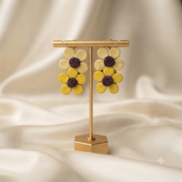 Handmade Jewelry Earring, Polymer clay B1-04