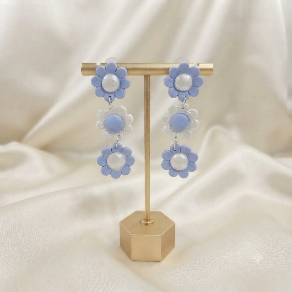 Handmade Jewelry Earring, Polymer clay B1-15
