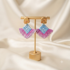 Handmade Jewelry Earring, Polymer clay B2-07