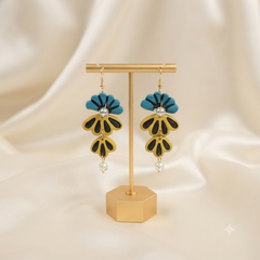 Handmade Jewelry Earring, Polymer clay B2-10