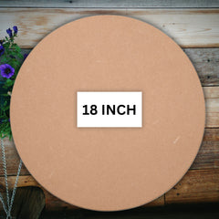 18 INCH MDF CLOCK BASE