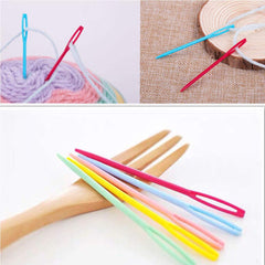 Plastic Sewing Needle | Large Eye Needle for Yarn, Crochet & Kids Craft