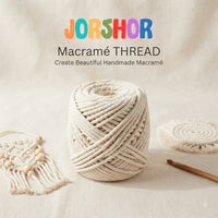 Macramé Thread– 200g ( White Colour )