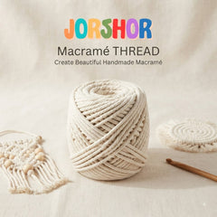 Macramé Thread– 200g ( White Colour )