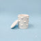 Concrete Heart Jar with Lid – Handmade Cement Candle Jar & Trinket Container