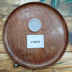 2 INCH PLAIN ROUND MOULD (WITH HOLE)