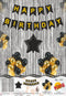 Silver, gold & black color theme combo kit