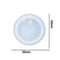 2 inch round keychain and pendant mould