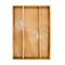 Teak Wood Varmala 3 Part Frame with Acrylic Base 15x22inch
