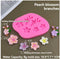 6 cavity mini floral embed mould