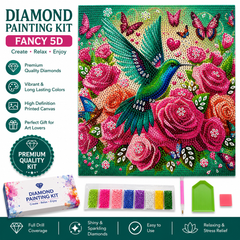 Diamond Painting Kit Fancy (25x25 cm)