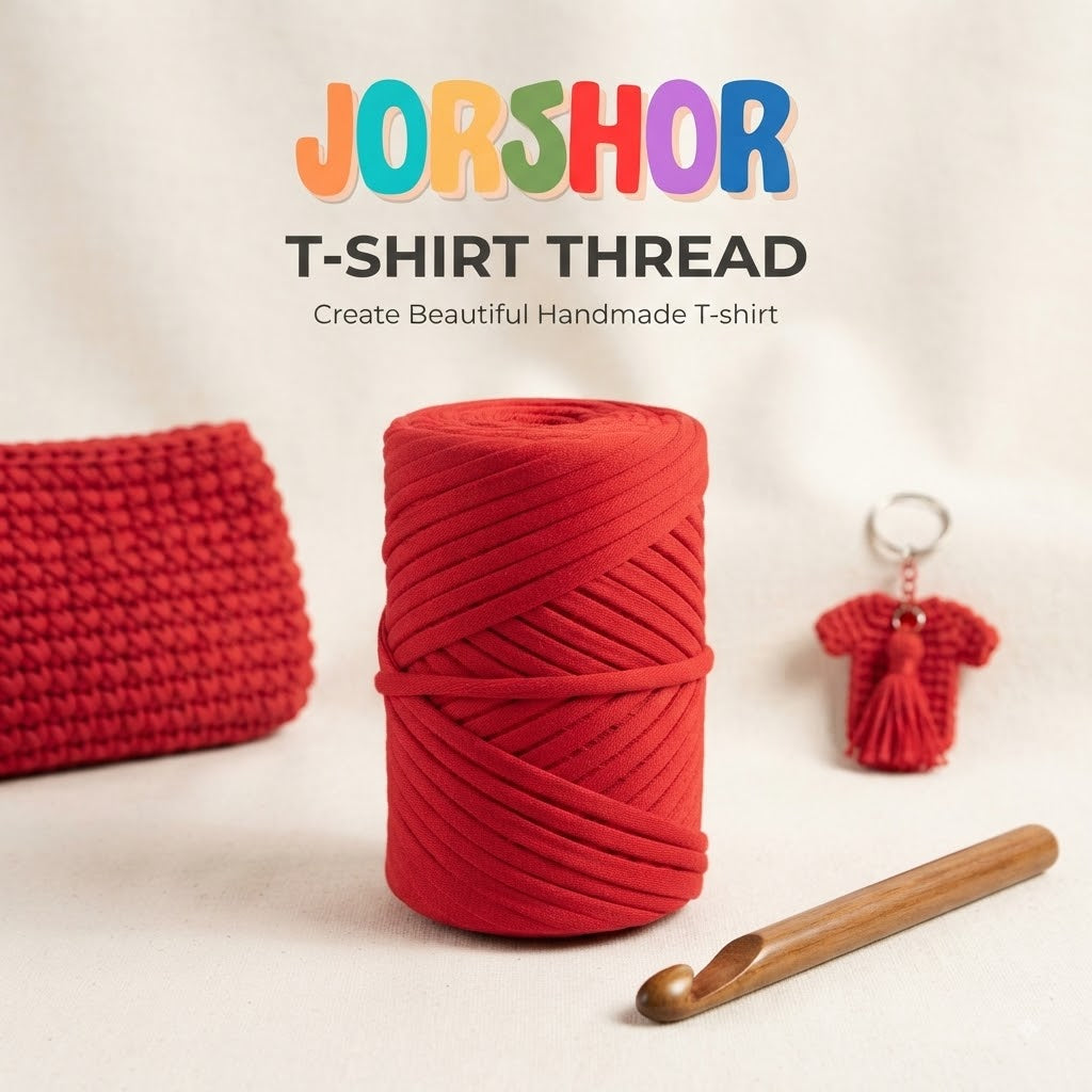 T-Shirt Thread– 200g ( Red Colour )