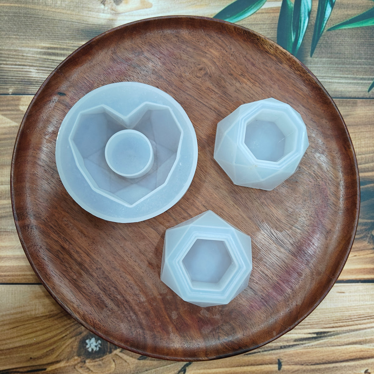 3 PC. PLENTER CANDLE MOULD