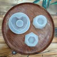 3 PC. PLENTER CANDLE MOULD