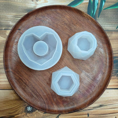 3 PC. PLENTER CANDLE MOULD