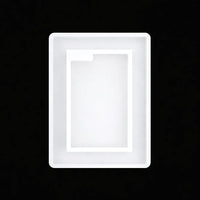 6x8 photo frame silicion mould