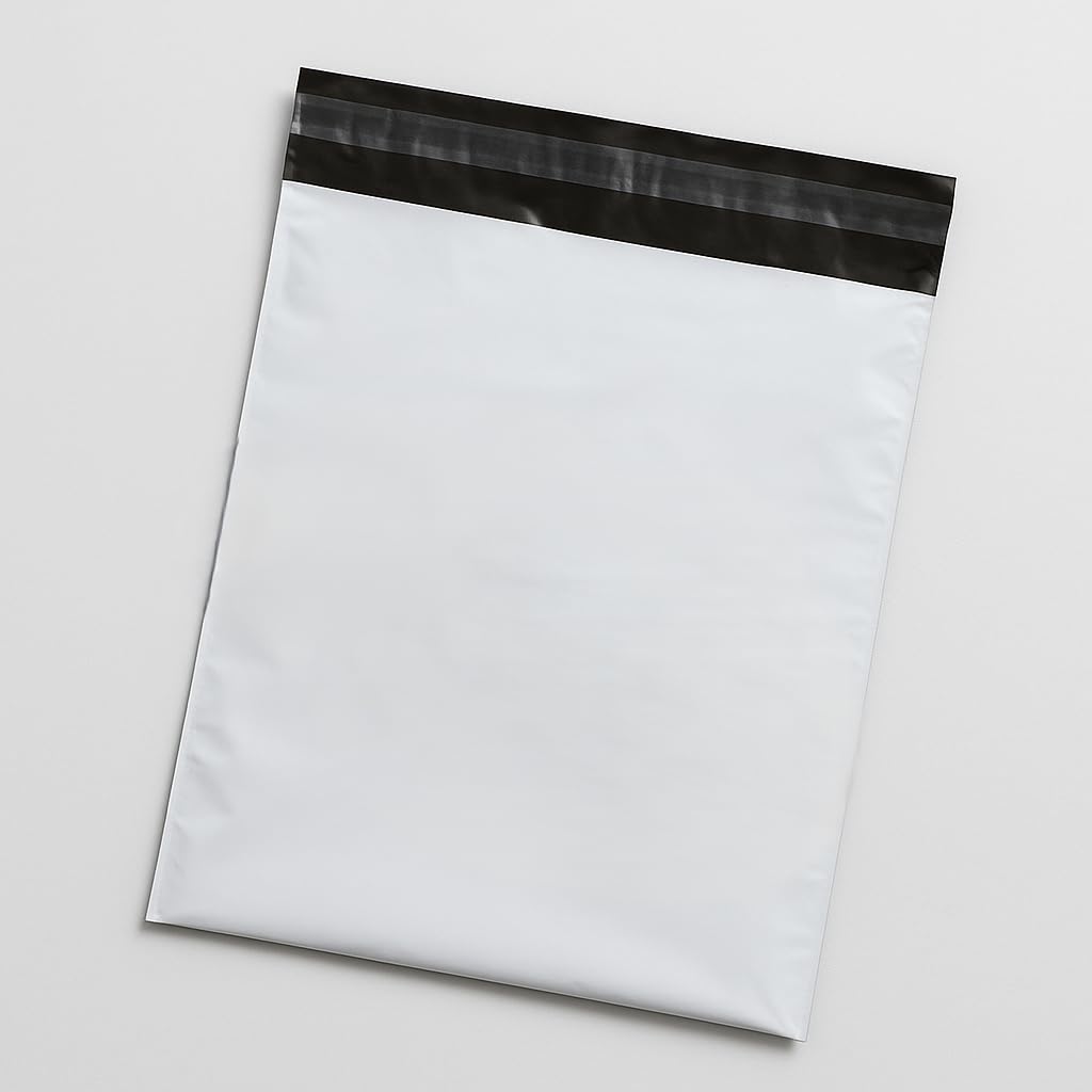 Tamper Proof Poly Mailers for Shipping & Packaging | Tear Resistant & Waterproof Courier Envelopes / Bags Pack of 10