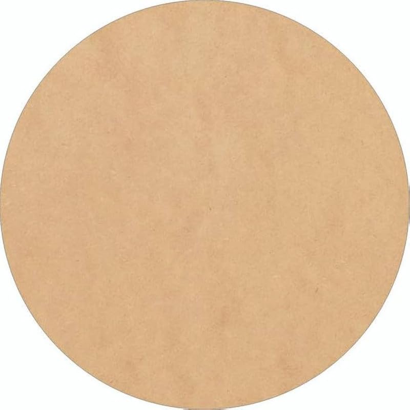 Plain Round MDF Cutout Shapes for Painting & Craft – Wooden DIY MDF Board