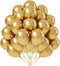 Golden Metallic Balloons for Birthday & Party Decoration (pack of 25)