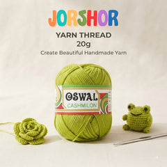 Oswal Cashmilon Yarn Thread – 20g ( Light Green Colour )