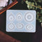 6 in 1 evil eye keychain mould