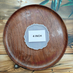 4 INCH AGATE ROUND COASTER MOULD