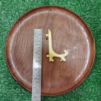 4 INCH GOLDEN COLOR ACRYLIC STAND