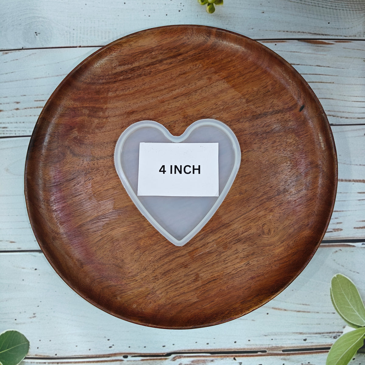 4 INCH PLAIN HEART SHAPE MOULD
