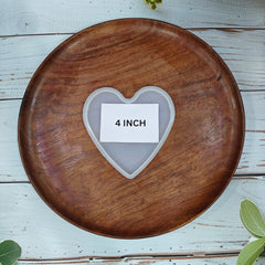 4 INCH PLAIN HEART SHAPE MOULD