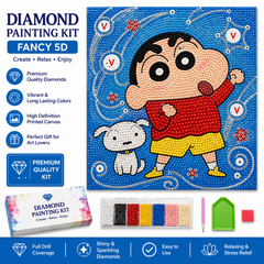 Diamond Painting Kit Fancy (25x25 cm)