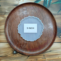5 INCH AGATE ROUND COASTER MOULD
