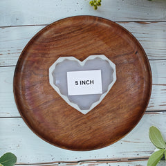 5 INCH DIAMOND HEART SHAPE MOULD