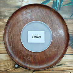 5 INCH PLAIN ROUND COASTER MOULD
